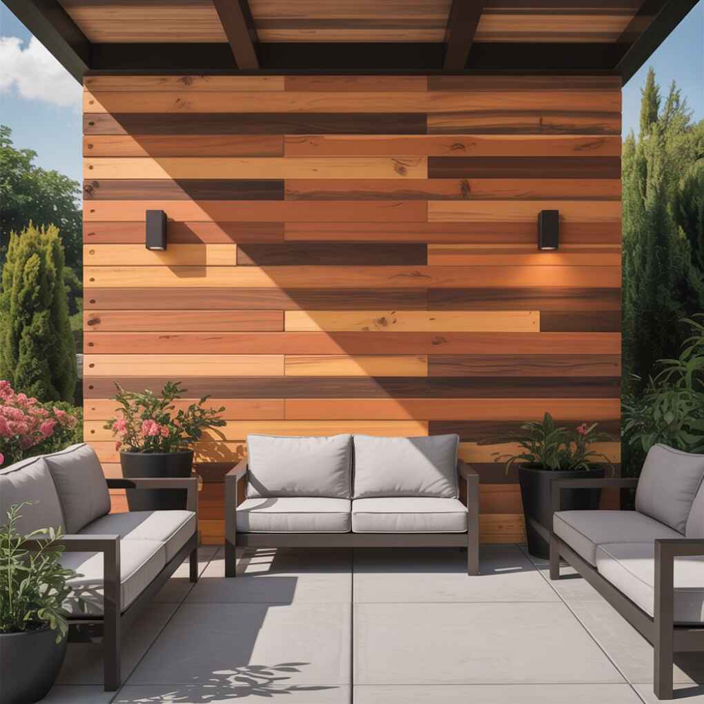 Wood Plank Accent Wall