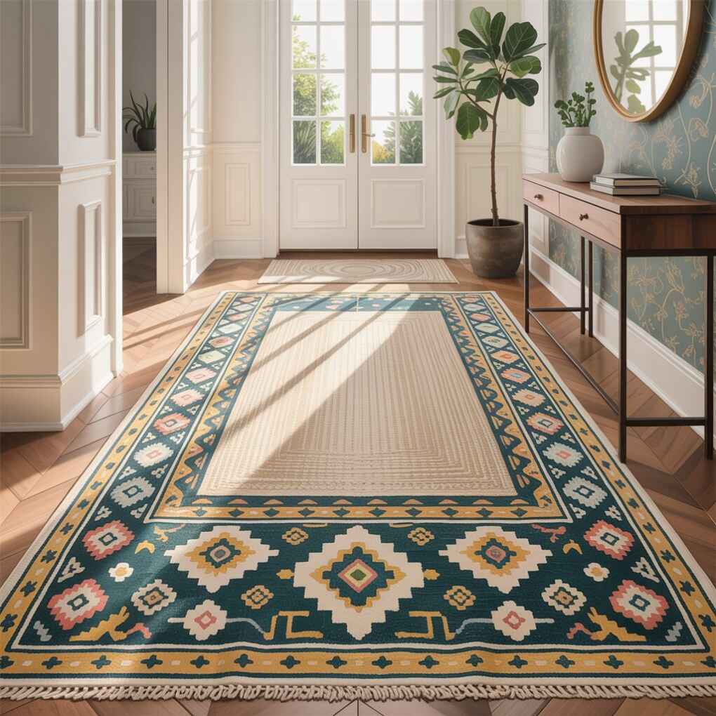 Layered Rugs to Define Your Space