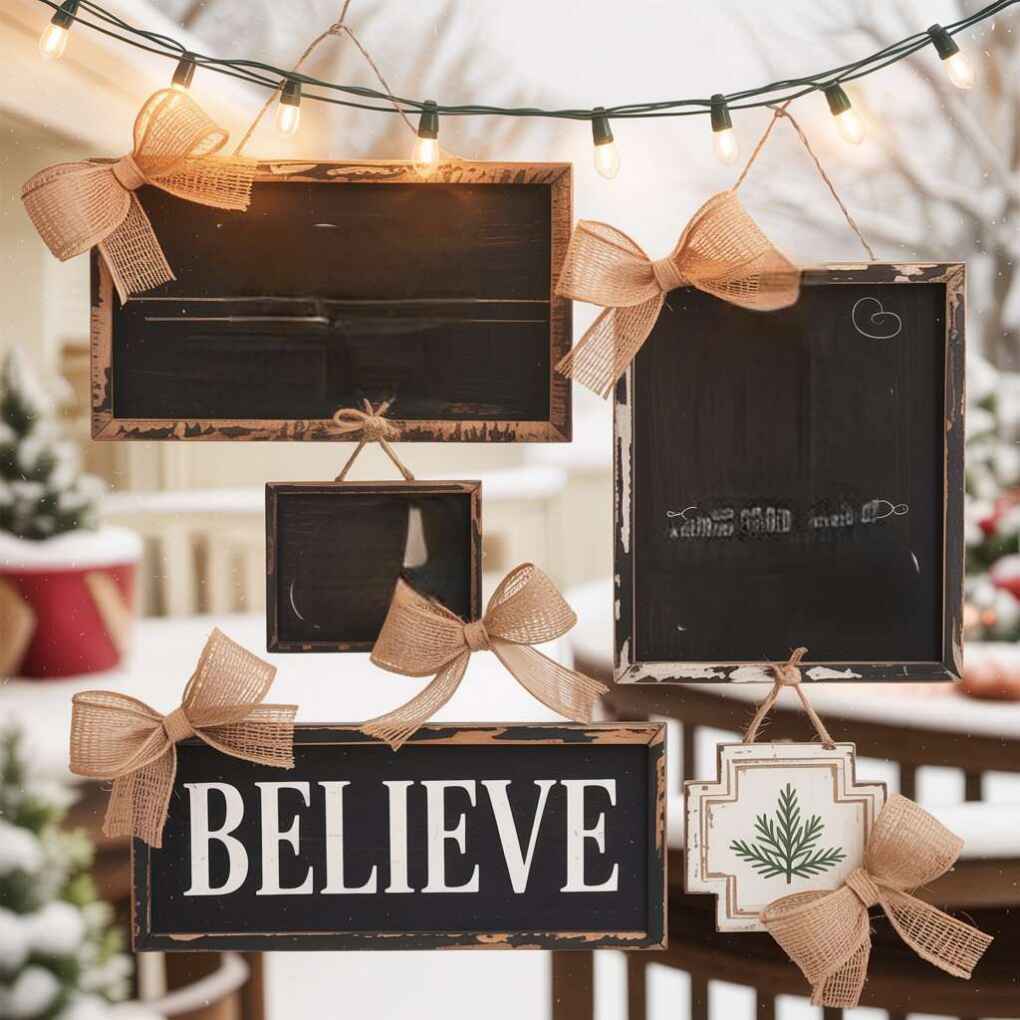 Rustic Wooden Signs