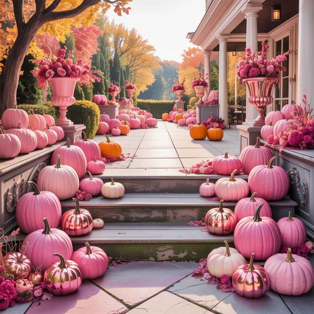 Pink Pumpkin Patch: A Twist on Tradition