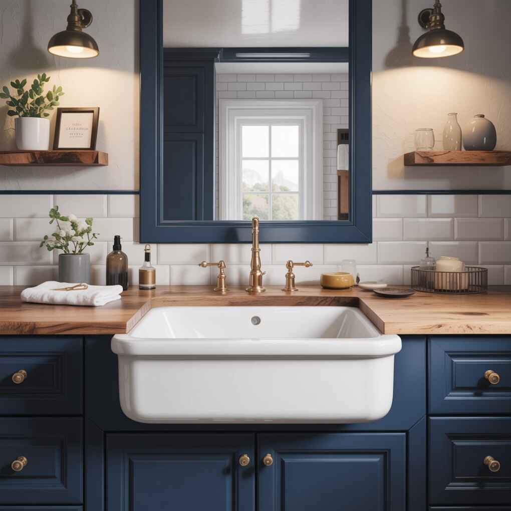  Apron-Front Sinks with Timeless Elegance