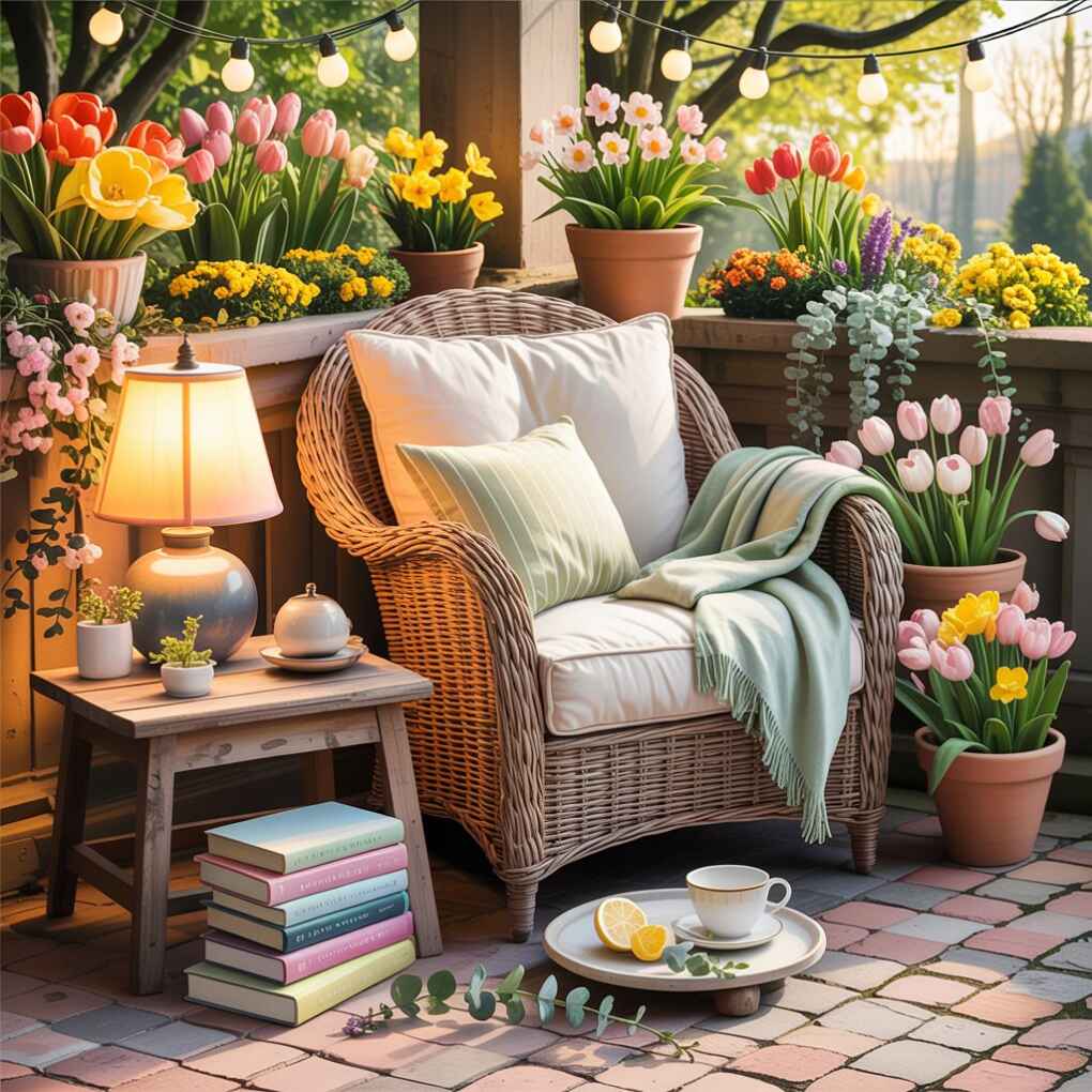  Create a Cozy Reading Nook with Seasonal Flair