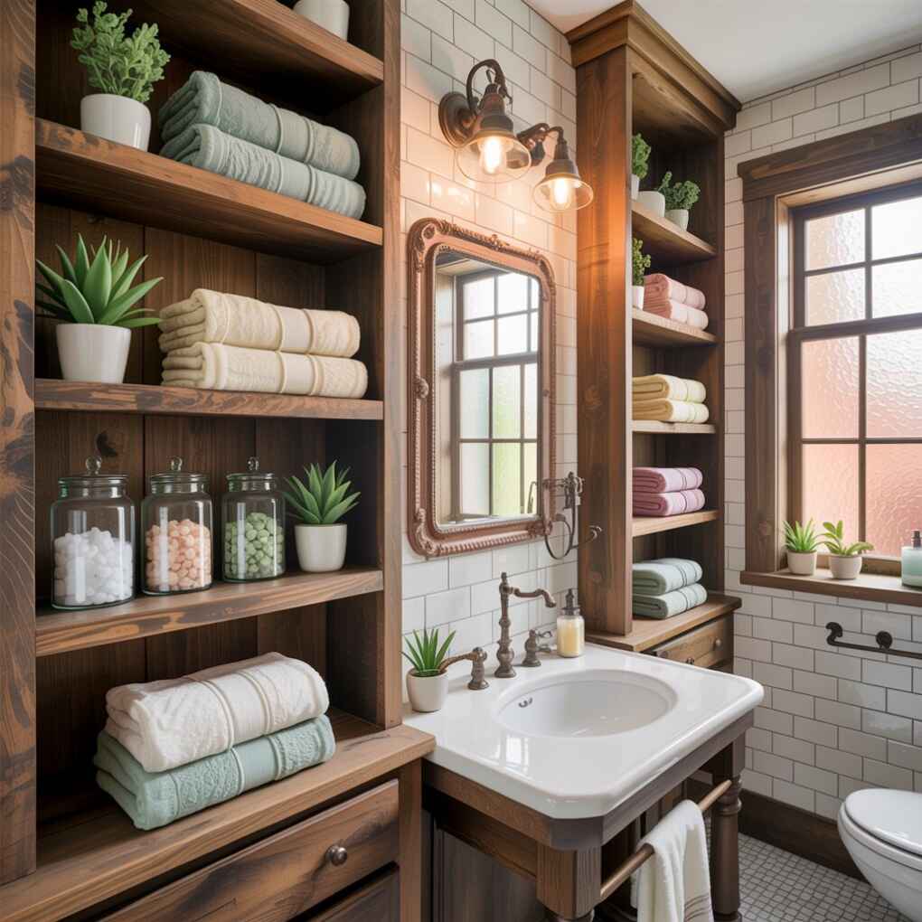 Open Shelving for Display and Storage