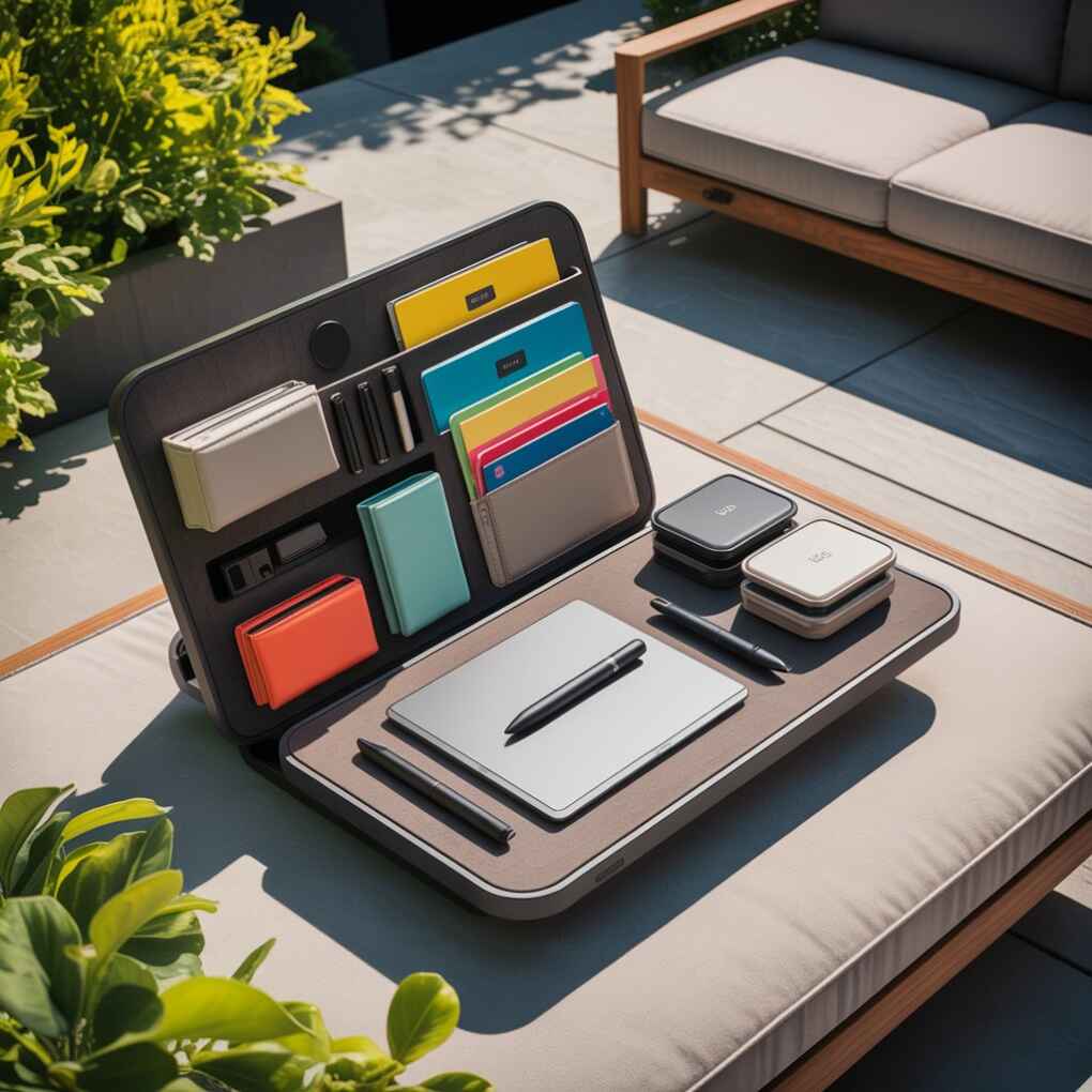  The Mobile Professional's Compact Desk